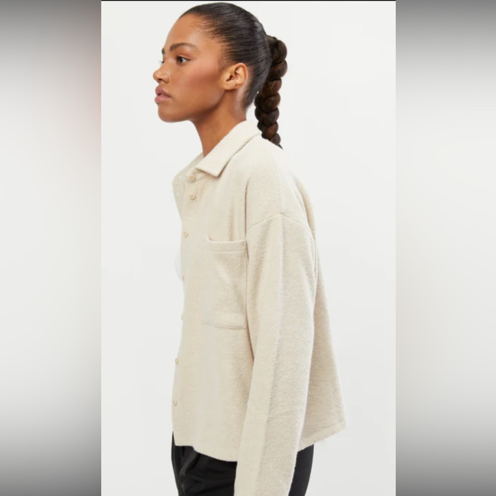 Button up sweater